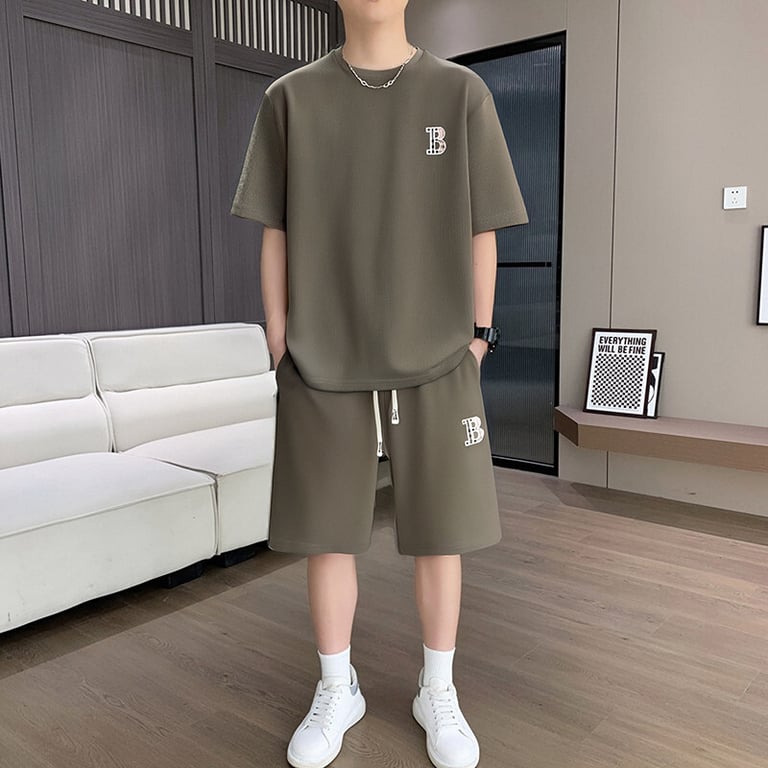 Quick-Drying Breathable Men's Casual Top & Pants Set | Captain Fam thumbnail 7