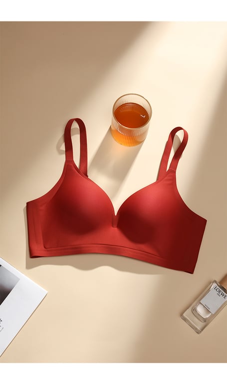Thin Cup Push-Up Wireless Bra with Side Boob Control | Canada thumbnail 8