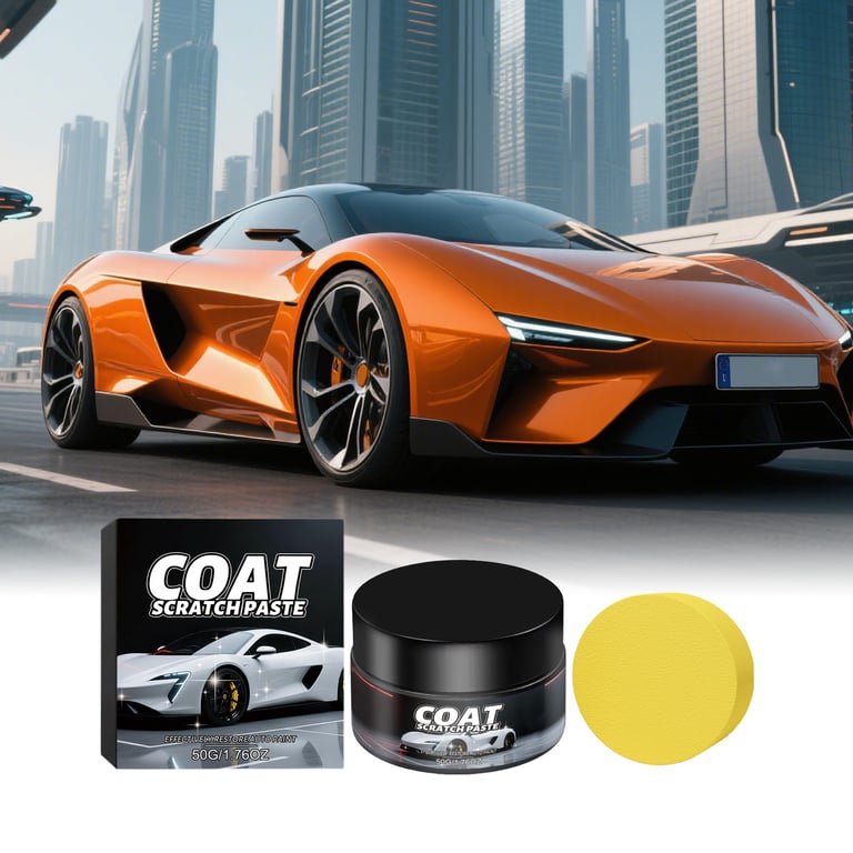 Paint Scratch Repair Cream for Car Care | Captain Fam thumbnail 2