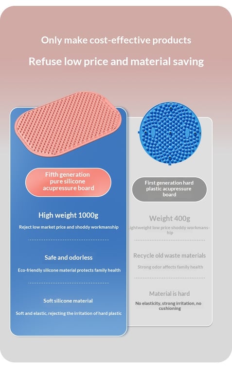 Soft Silicone Toe Pressure Board for Ultra Slow Jogging | Pain Relief thumbnail 6