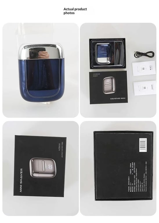 LED Digital Display Portable Mini Electric Shaver | Fast-Charging thumbnail 2