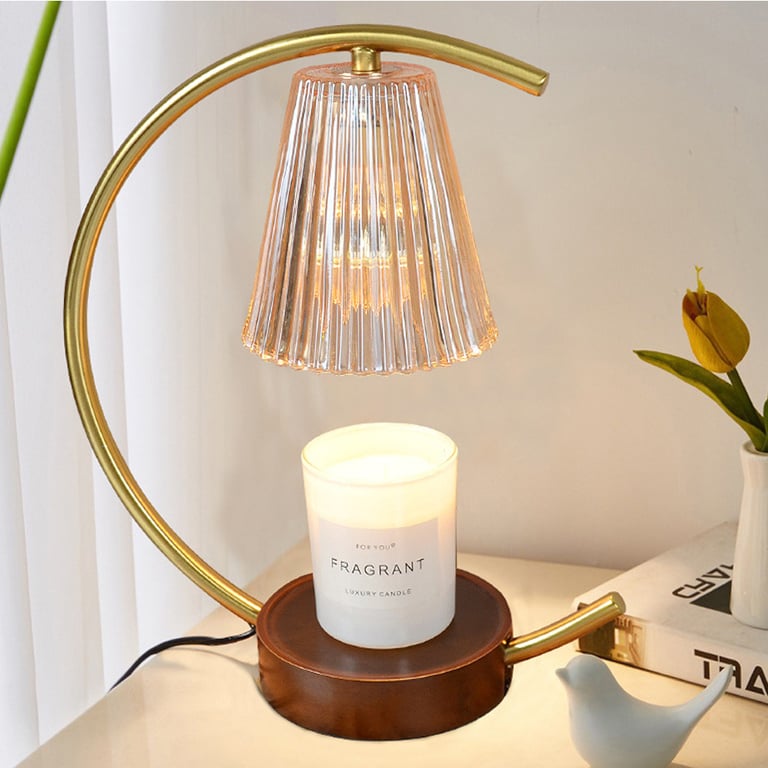 Portable Retro Bedside Wax Melting Lamp | Remote Control Timer
