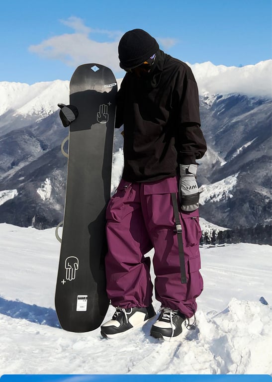 Ice South Korea Multi-Pocket Waterproof Ski Pants | Home & Kitchen Winter Wear thumbnail 19