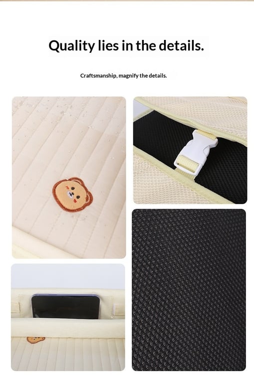Car Baby Safety Seat Tray with Phone Holder | Padded Activity Tray thumbnail 8