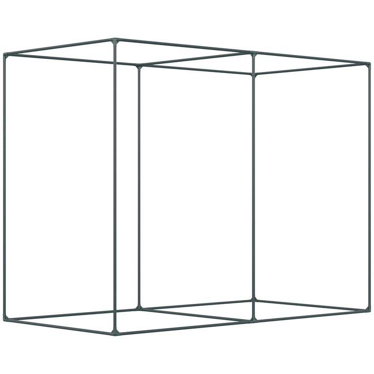 6 x 3ft Crop Cages for Garden, Plant Protectors from Animals, Storage Bag and 6 Ground Stakes, Black thumbnail 12