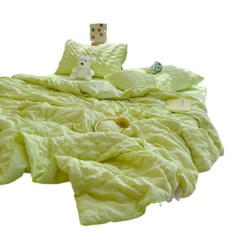 Summer Cooling Quilt Double-Size | Lightweight Breathable Bedding