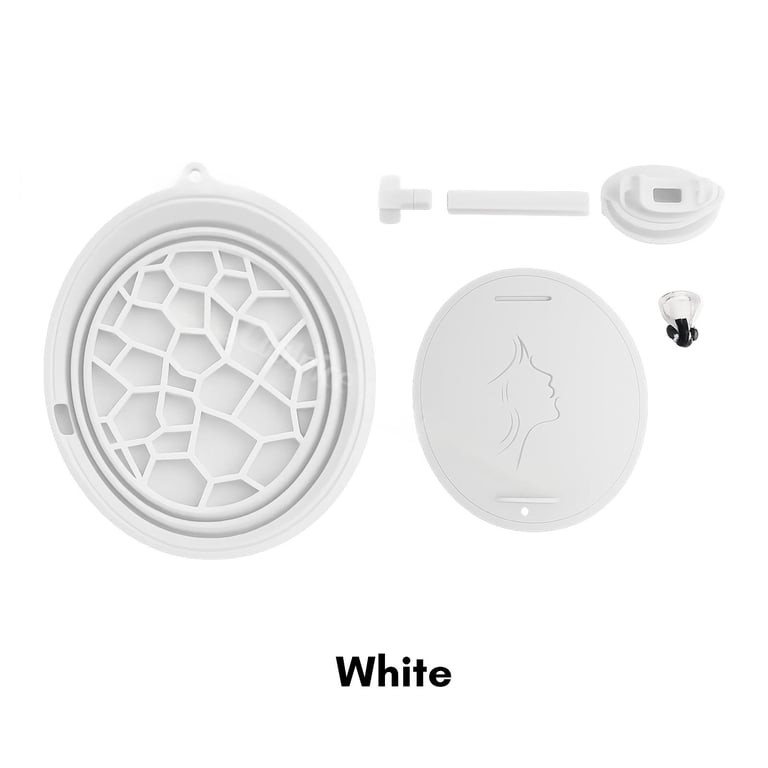 Foldable Ice Pack Facial Care Beauty Ice Bath Basin with Ice Trays