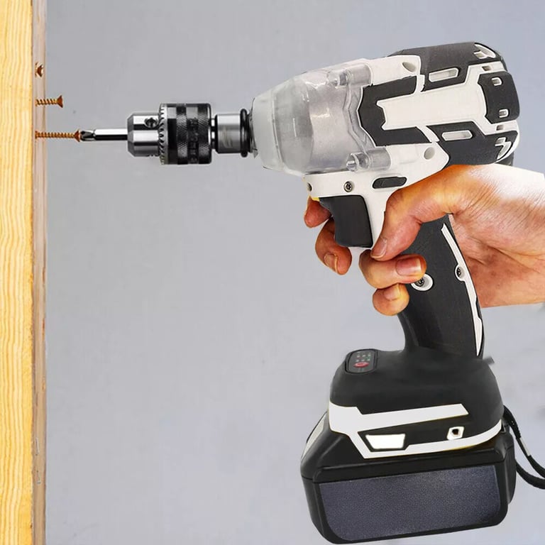 1000Nm Cordless Impact Wrench Drill Gun | 2 Battery Ratchet Driver thumbnail 2