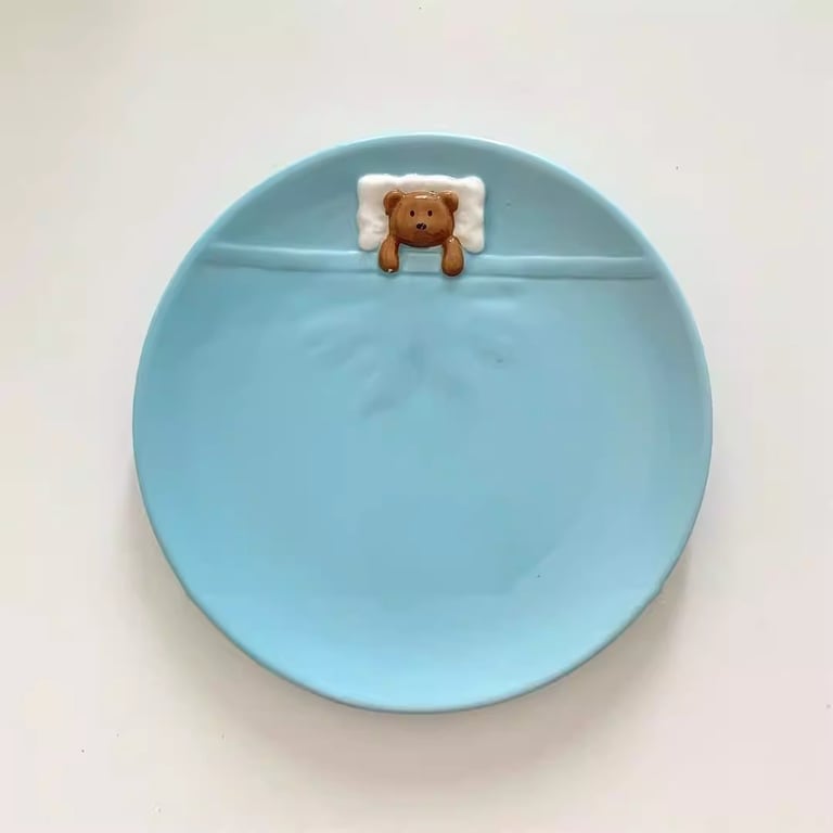 Ceramic Salad Pasta Dish | Solid-Color Home Dinnerware Set thumbnail 3