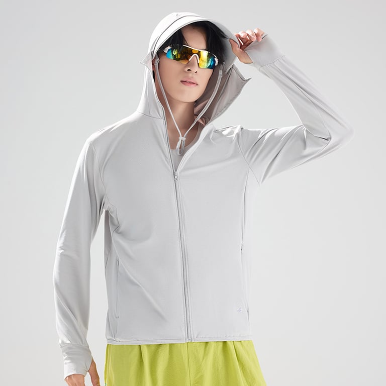 Men's Outdoor Ice-Silk Sun-Protective Clothing | UPF50+ Lightweight Jacket thumbnail 6