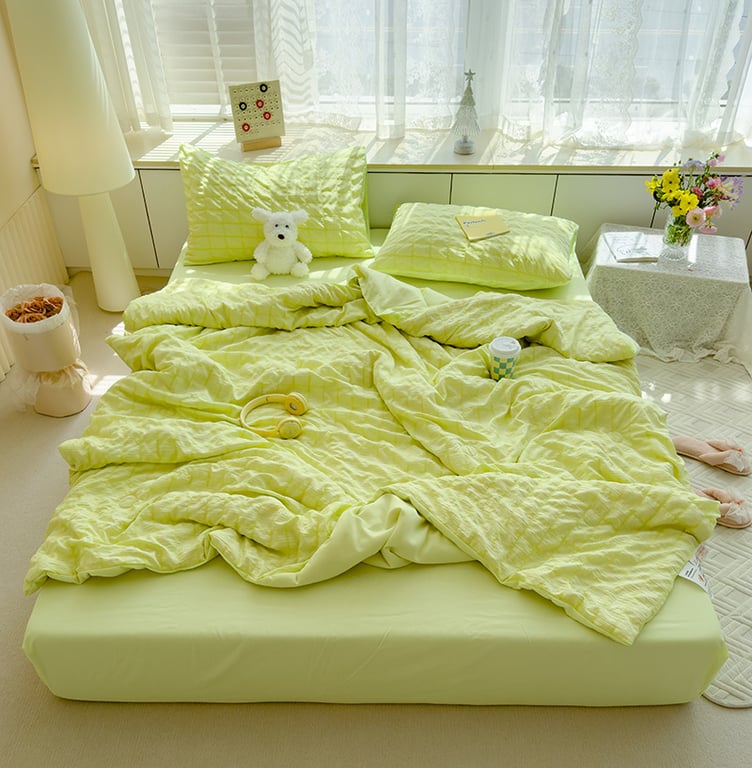 Summer Cooling Quilt Double-Size | Lightweight Breathable Bedding thumbnail 13