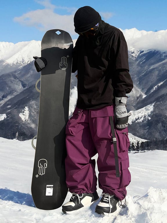 Ice South Korea Multi-Pocket Waterproof Ski Pants | Home & Kitchen Winter Wear thumbnail 4