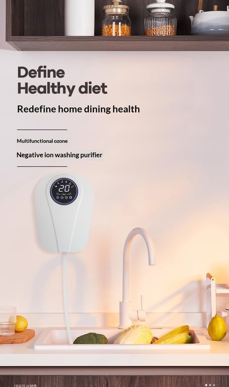 Negative-Ion Fruit & Vegetable Sterilizer | Food Purifier for Home thumbnail 9