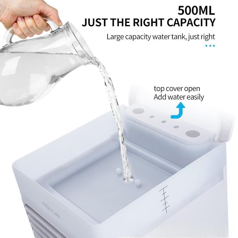 USB Portable Mini Silent Cooler | Personal Air Cooler & Humidifier thumbnail 1