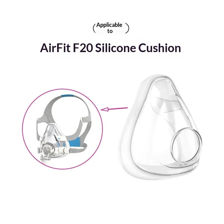 AirFit F20 Full-Face CPAP Mask | Sleep Apnea Ventilator Therapy thumbnail 3