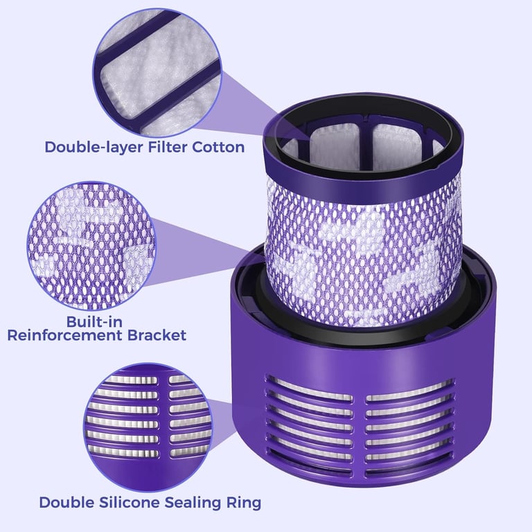 Dyson V10 SV12 Replacement Dust Bin Canister Filter | Large Capacity thumbnail 4