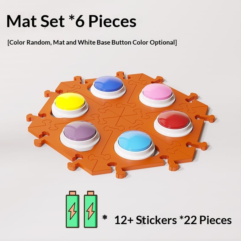 Dog Talking Button Sound-Producing Toy | Interactive Communication Mat thumbnail 11