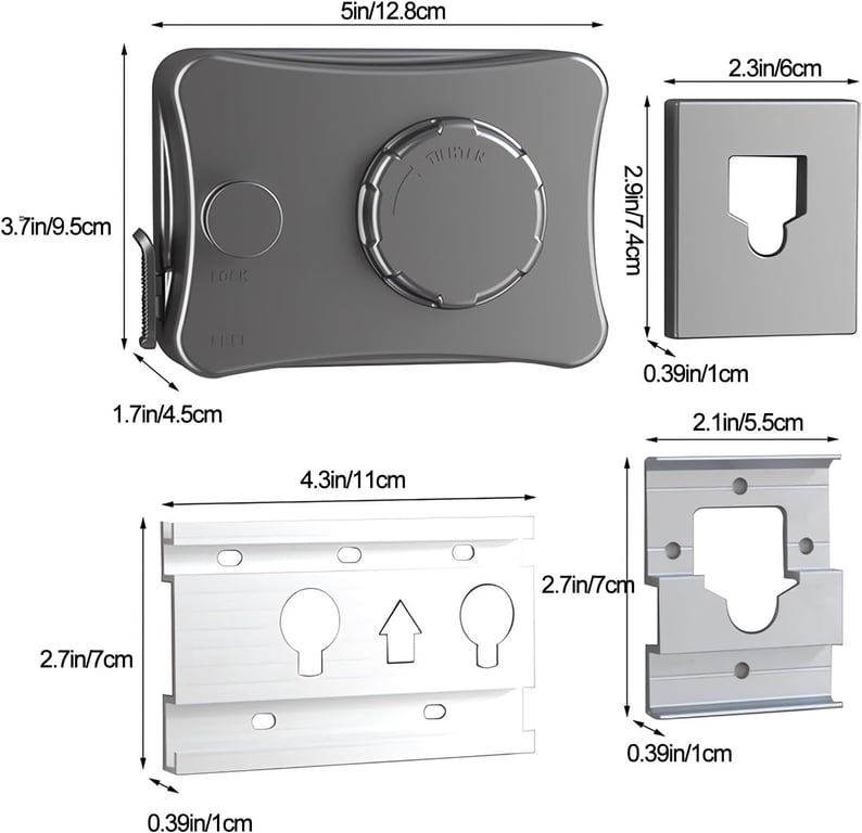 Retractable Clothesline Wall Mounted | Heavy Duty Stainless Steel 510cm thumbnail 1