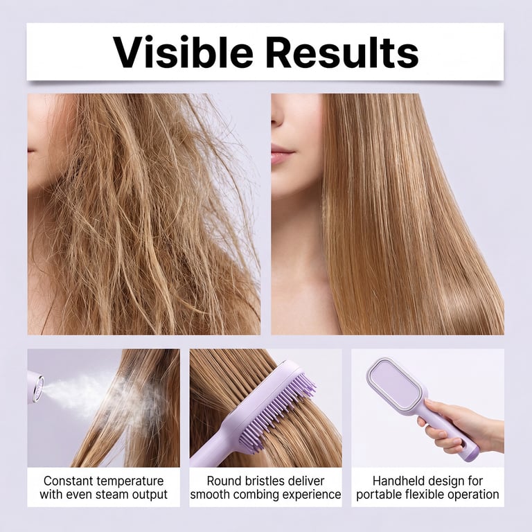 Electric Mist Massage Comb | Health & Beauty Hair Care Tool thumbnail 16