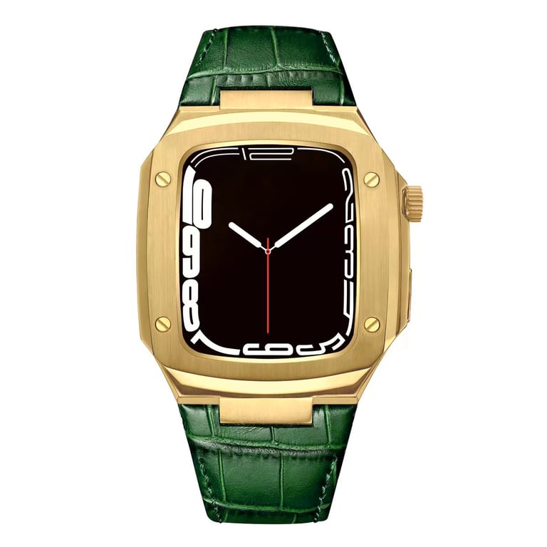 Metal-Modified Apple Watch Case with Steel Band | Luxury Protection thumbnail 12