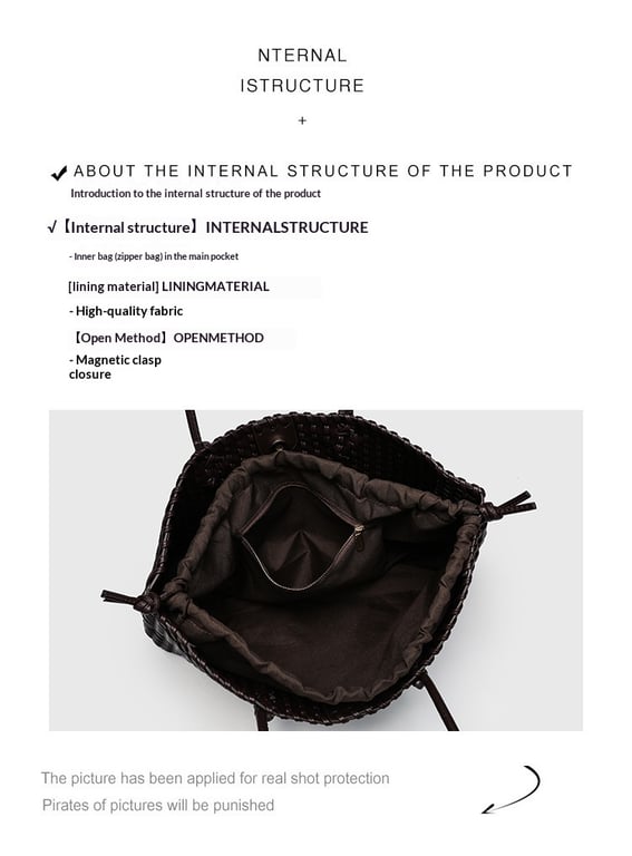 Niche Handmade Woven Bag And Vegetable Basket thumbnail 10