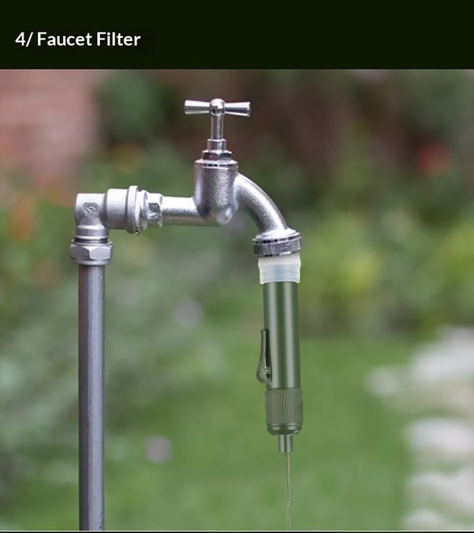 Outdoor Emergency Rescue Flood-Resistant Portable Mini Filter thumbnail 15