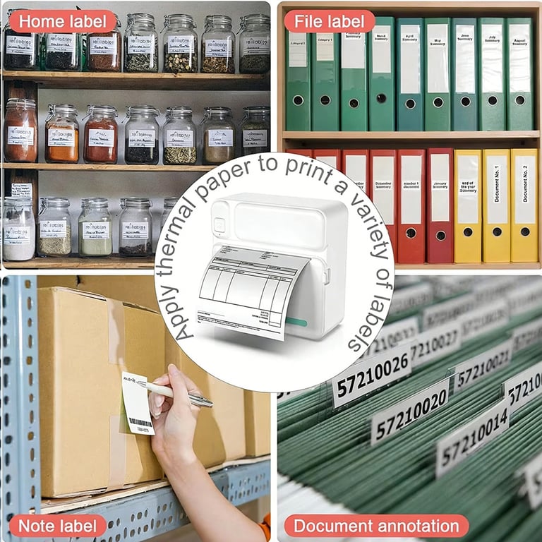 Mini Thermal Printer Bluetooth | Portable Photo Label Printing Machine thumbnail 11