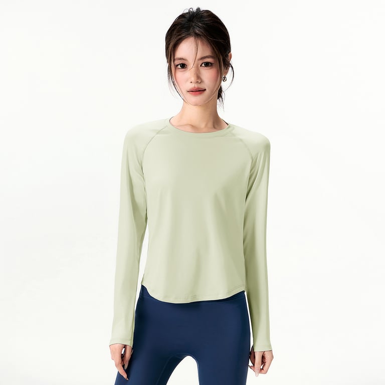 Women's Loose-Fitting Quick-Drying Sports Top | Raglan Sleeves thumbnail 3
