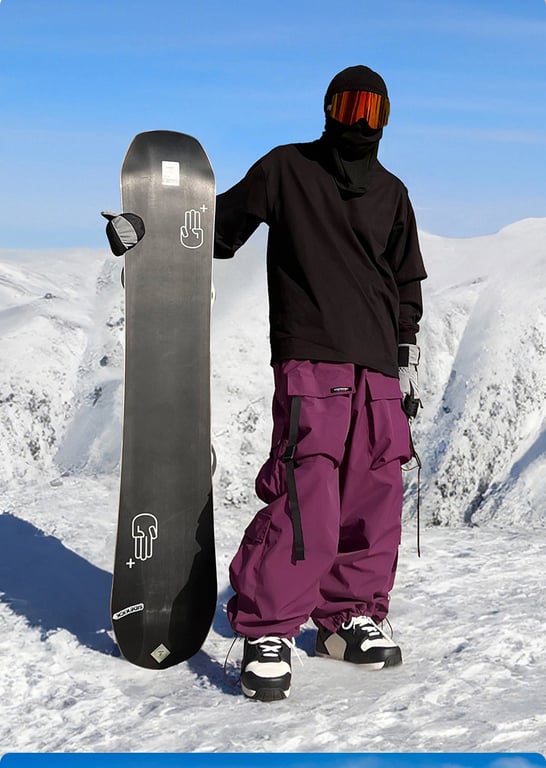Ice South Korea Multi-Pocket Waterproof Ski Pants | Home & Kitchen Winter Wear thumbnail 18