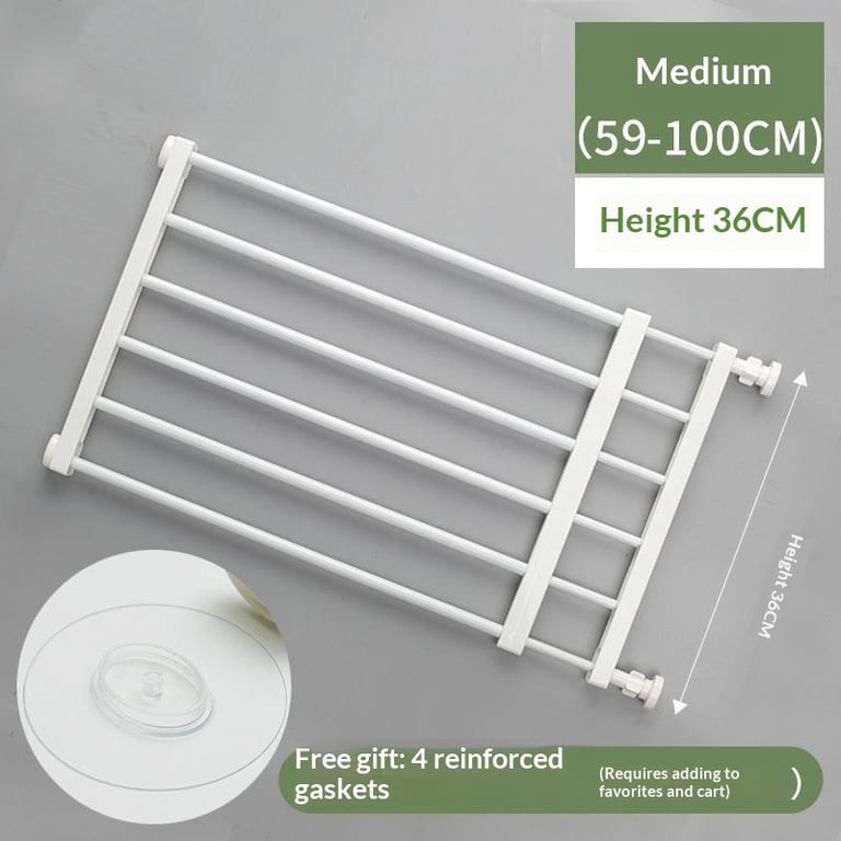 Universal Detachable Pet Gate | Adjustable Dog Fence for Home thumbnail 10