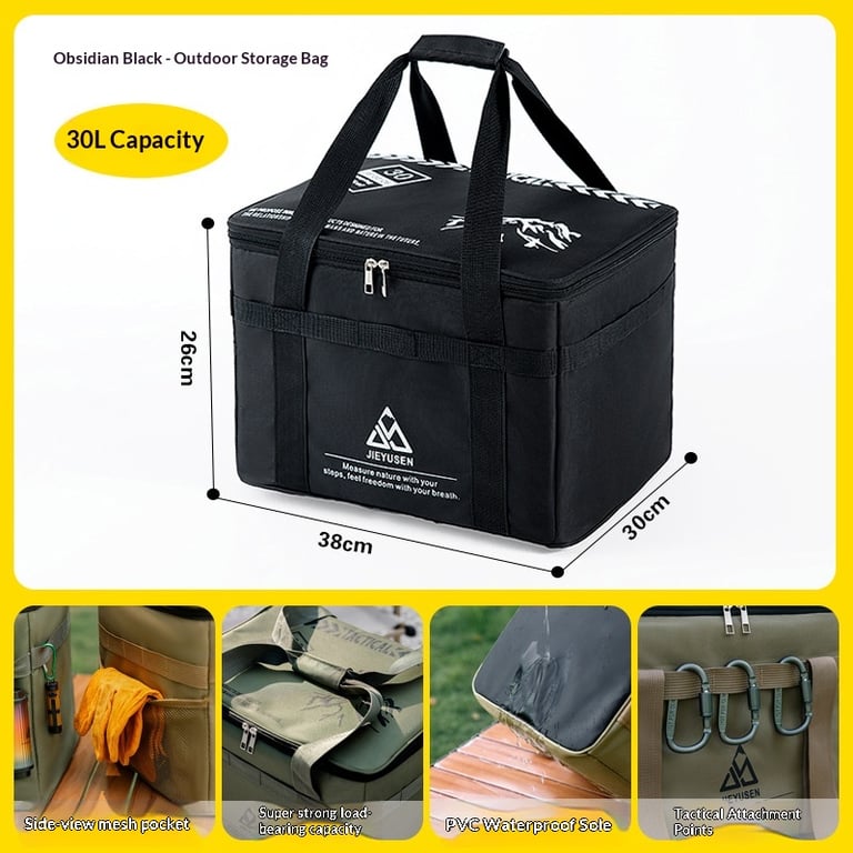 Tactical Camping Gear Storage Bag | 42L & 30L Outdoor Organizer thumbnail 10