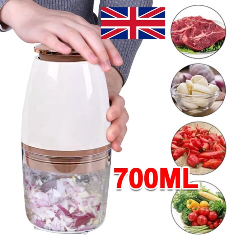 700ML Food Processor Electric Vegetable Chopper Multi Blender Meat Fruit Mixer thumbnail 12