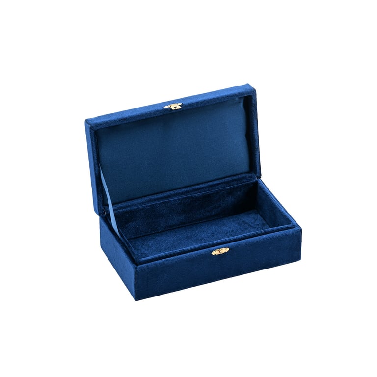 Velvet Bracelet Necklace and Jewelry Storage Box | Home & Kitchen thumbnail 1