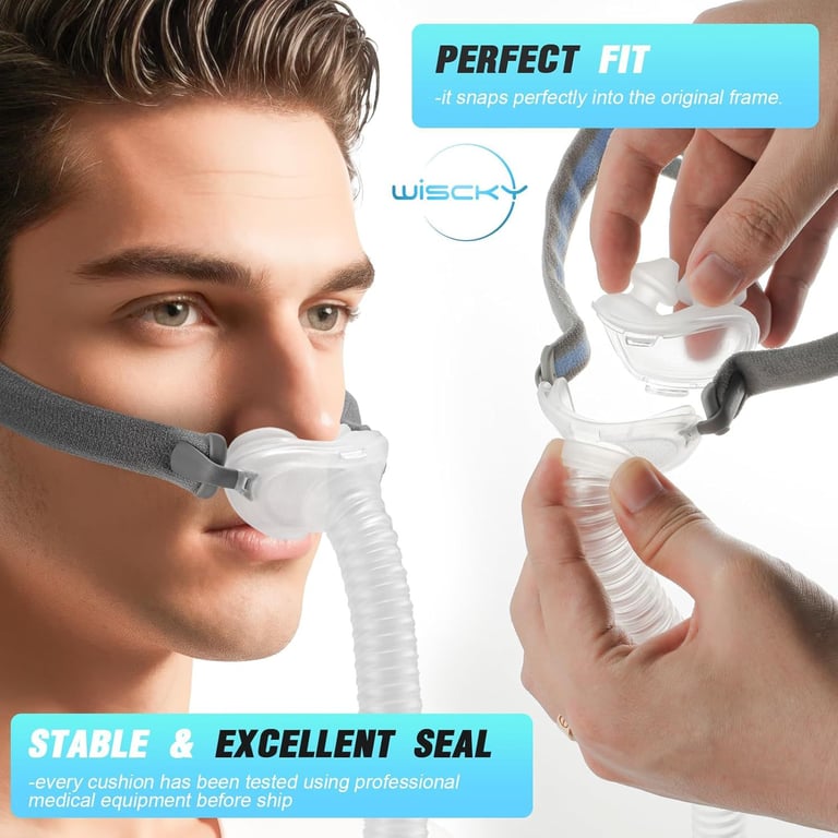 Silicone Nasal Cushion Replacement | Soft Comfort Fit thumbnail 13
