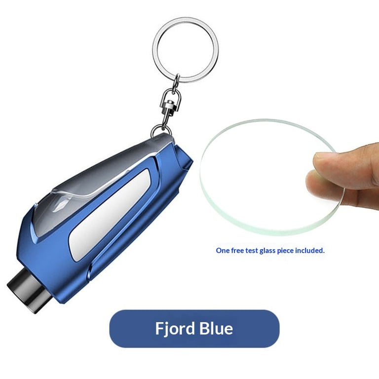 Safety Hammer Car Window Breaker Keychain | Emergency Escape Tool thumbnail 6