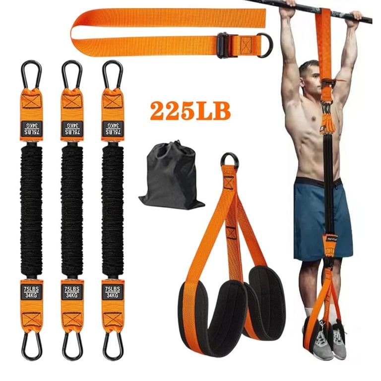 Heavy Duty Pull Up Assistance Bands Set | Adjustable Training thumbnail 8