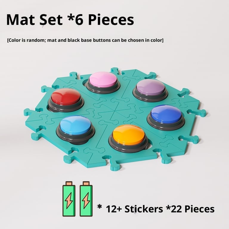 Dog Talking Button Sound-Producing Toy | Interactive Communication Mat thumbnail 12