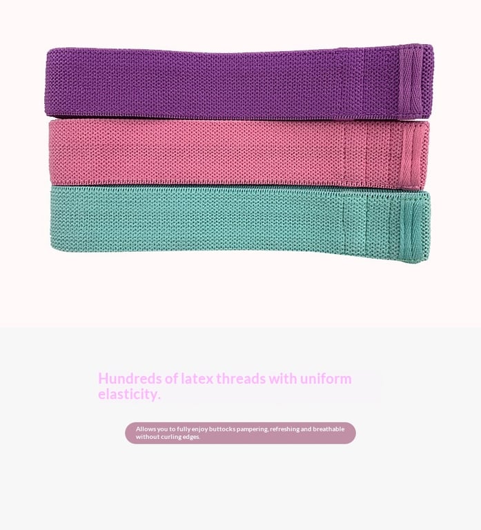 Fitness Waist-Slimming Pull-Up Resistance Band | Yoga Stretch Loop thumbnail 6