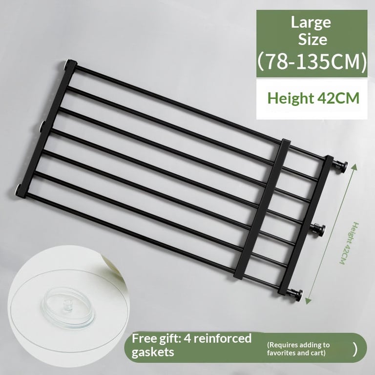 Universal Detachable Pet Gate | Adjustable Dog Fence for Home thumbnail 4