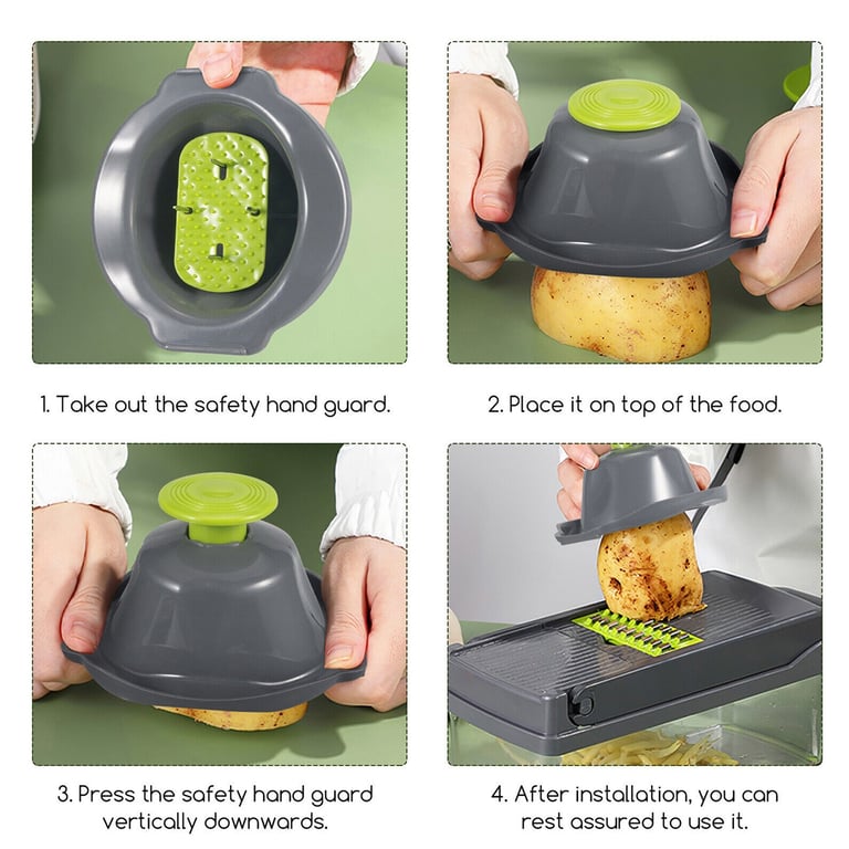 16-in-1 Vegetable Chopper Mandoline Slicer | Food Dicer Peeler thumbnail 10