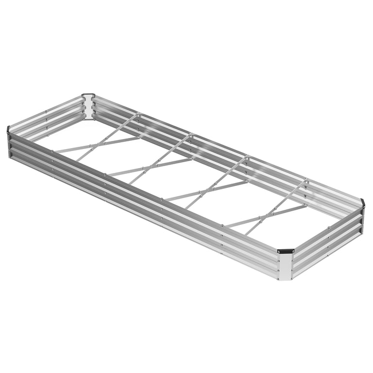 Galvanized Raised Garden Bed | Rust-Resistant Steel Planting Box thumbnail 8