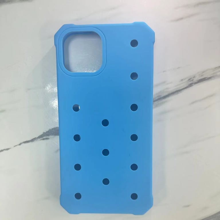 Silicone Hole Phone Case | Protective 3D Perforated Cover Canada thumbnail 2
