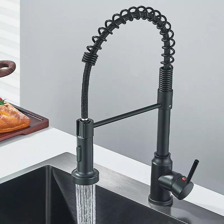 Kitchen Faucet, Kitchen Tap, Pull-out Spray Head, 360  Sink Faucet thumbnail 4