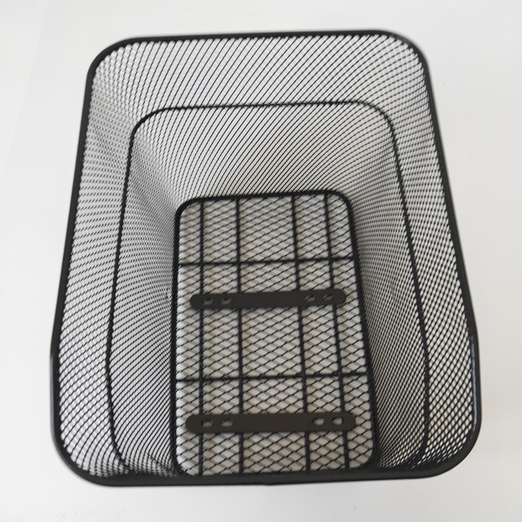Mountain Bike Rear Rack Basket | Durable Metal Mesh Storage thumbnail 5