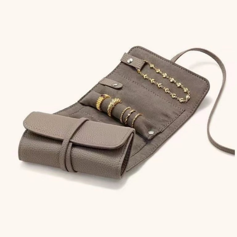 Portable Jewelry Organizer Bag for Necklaces, Rings & Earrings thumbnail 3