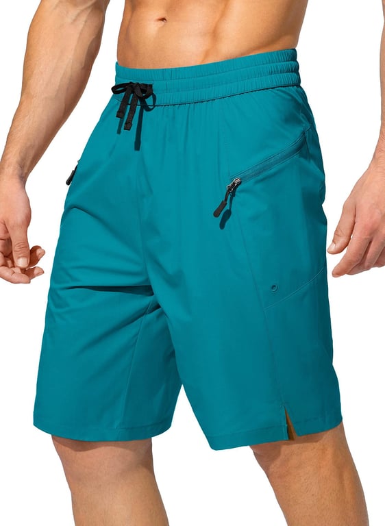 Men's Quick Dry Beach Shorts with Pockets | Drawstring Swim Trunks thumbnail 7
