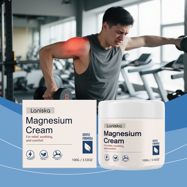 Laniska Magnesium Cream for Joint Pain Relief | Daily Massage Care thumbnail 8