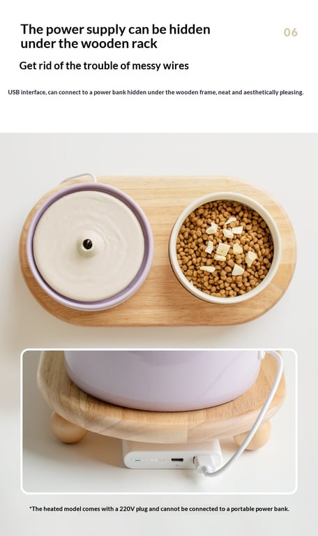 Cat Ceramic Automatic Circulating Filter Water Dispenser | Home & Kitchen thumbnail 6
