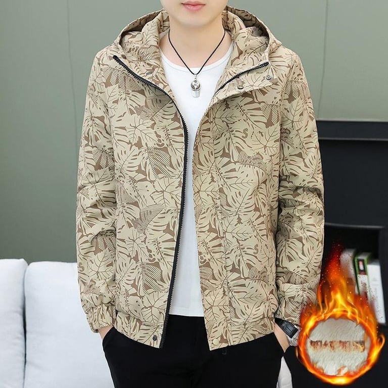 Thickened Fleece-Lined Workwear Jacket for Men | Commuter Style thumbnail 9