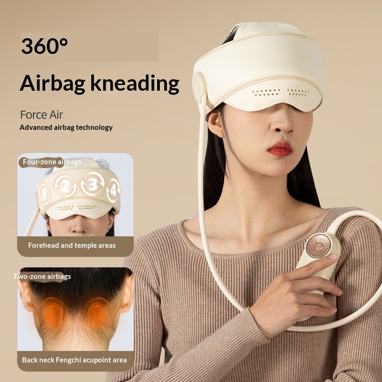 Automatic Electric Scalp Massager for Head, Eyes & Neck Relief thumbnail 9